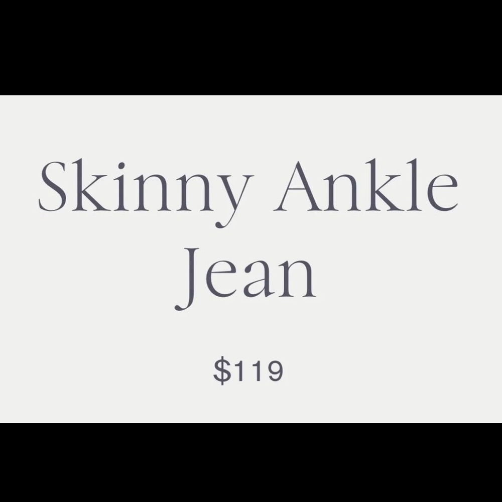 Measure and Made Dark wash Jeans (Retail $119) - Picture 8 of 8